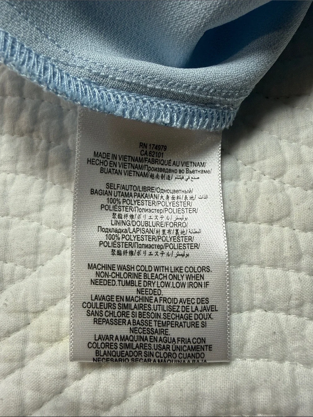 BCBGeneration Baby Blue Ruffle Mini Dress - Picture 9 of 12
